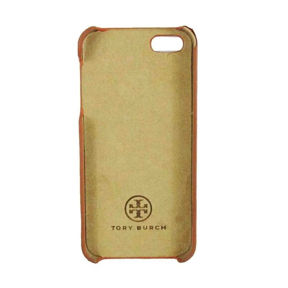 TORY BURCH "Robinson" Red Orange iPhone 5/5s Phone Case - Picture 3 of 3